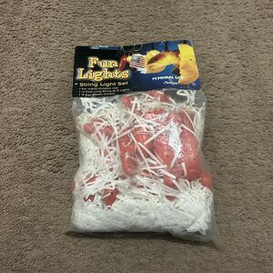 Primal Lite Fun Lights 12 Feet Long String 10 Lobsters Indoor Outdoor